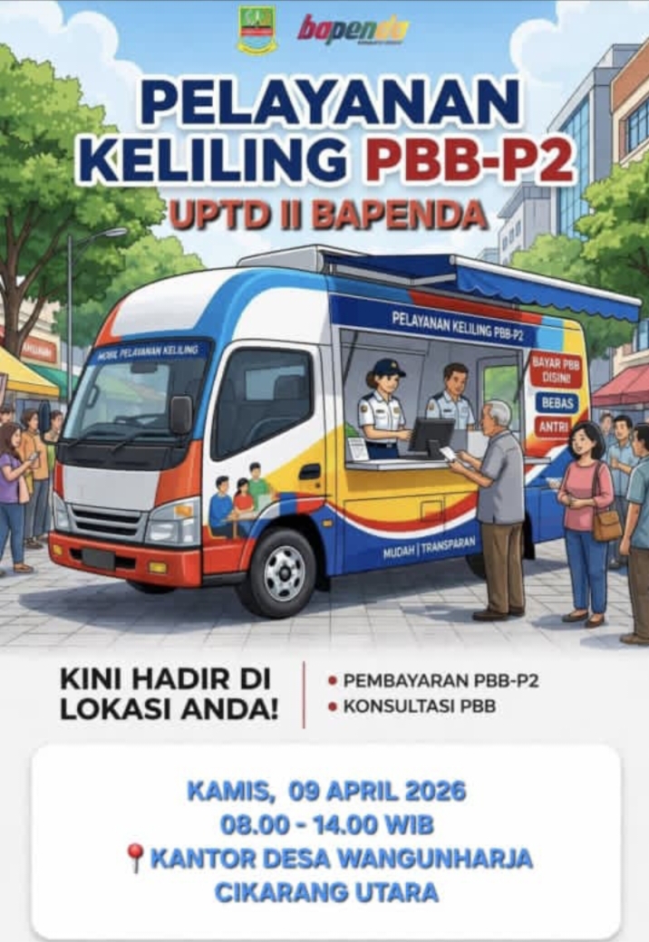 Pelayanan PBB P2 Keliling